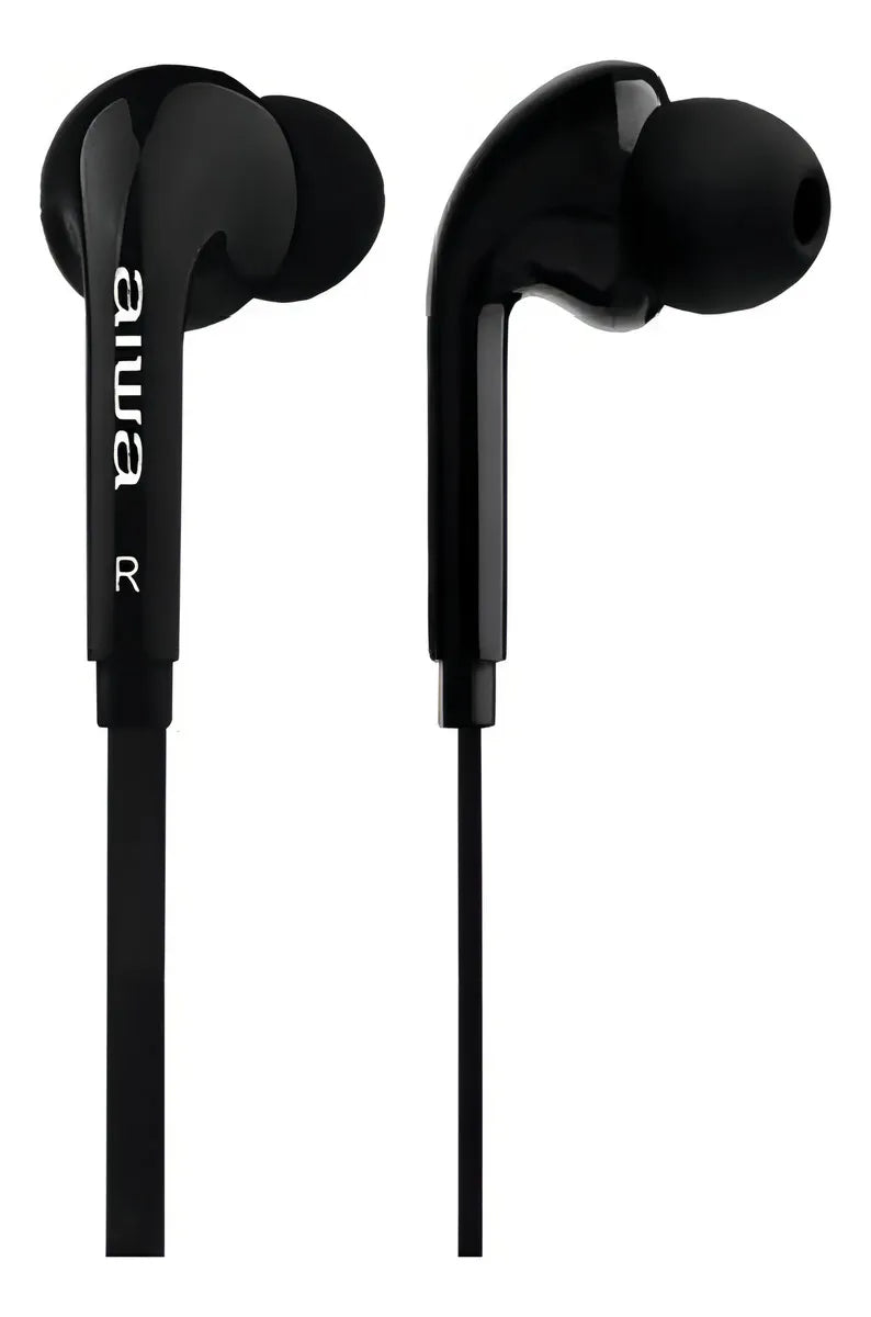 Fone de ouvido in-ear Aiwa Awb60 negro