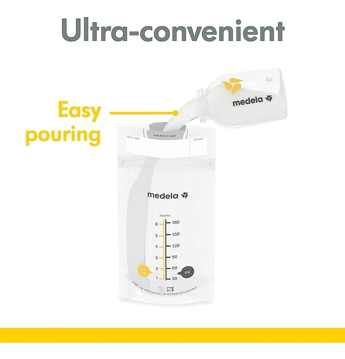 Medela Bolsas De Almacenamiento De Leche X 50 Unidades