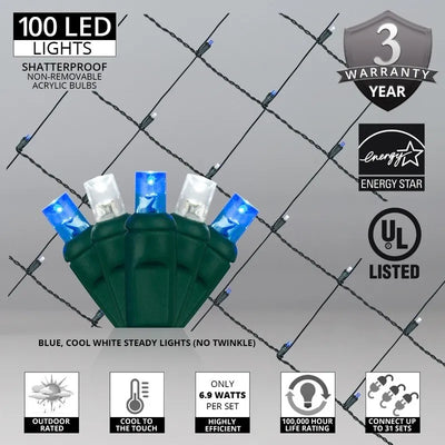 Extensión 100 Luces Navideñas Led Wintergreen Lighting