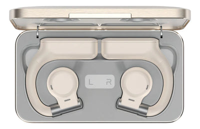 Auriculares Wiwu Clera Sound T18, estéreo, Bluetooth V5.2, color marfil