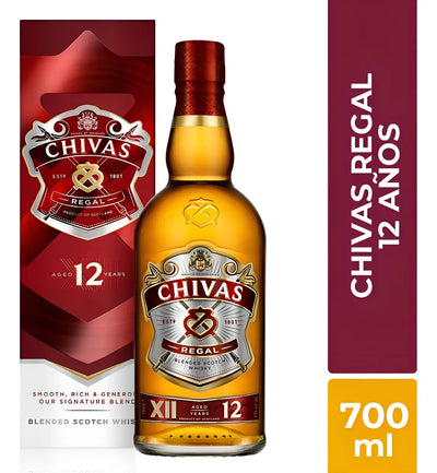 Whisky Chivas Regal 12 años Escocia