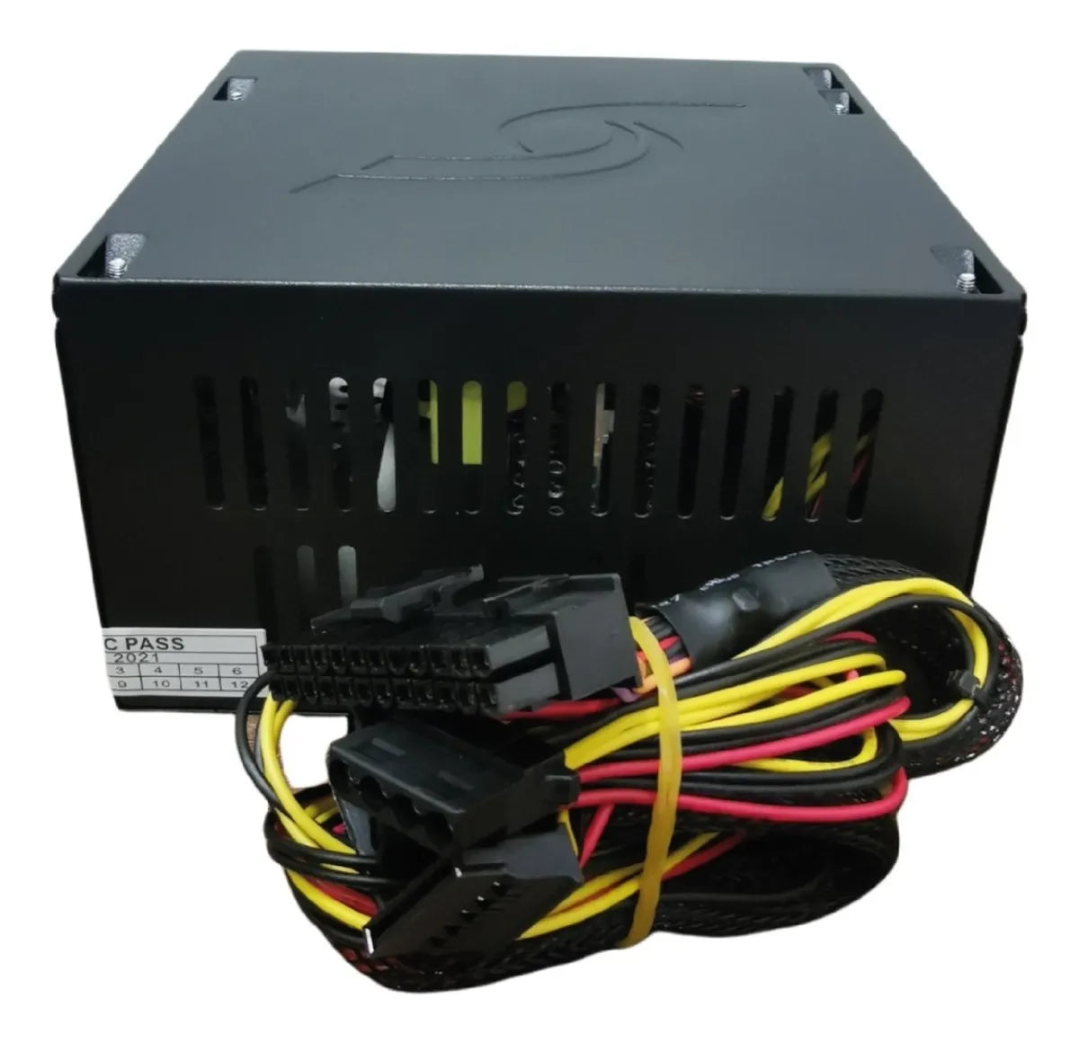 Fuente De Poder Para Pc J&r Psu 008 780w Cables Extra Largos Color Negro