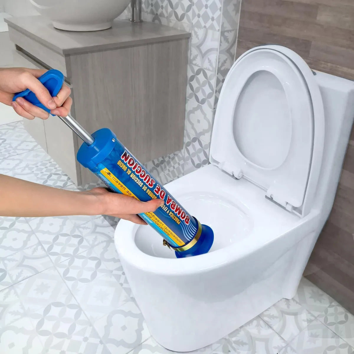 Bomba De Succión Al Vacío Para Baños, Cañerías, Lavaplatos