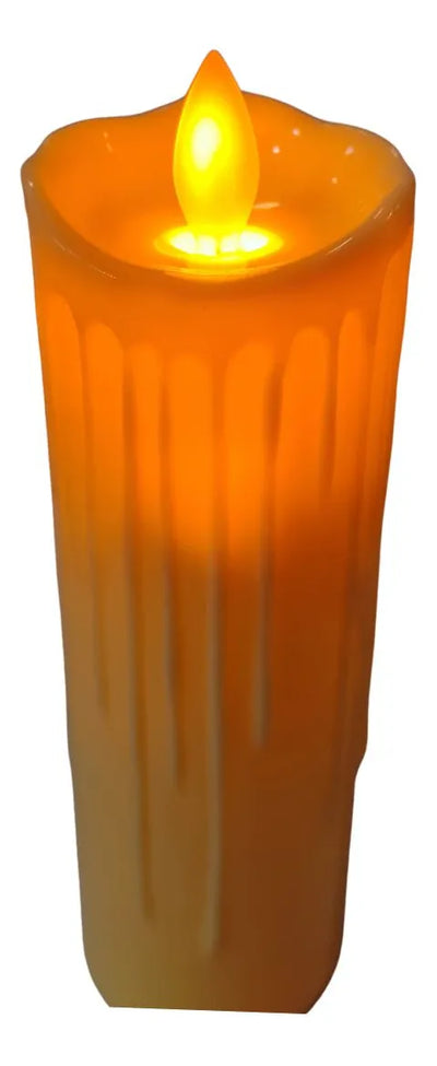 Vela X3und Decoración Navidad Luz Led 7x 5 Cm Velas Syb575