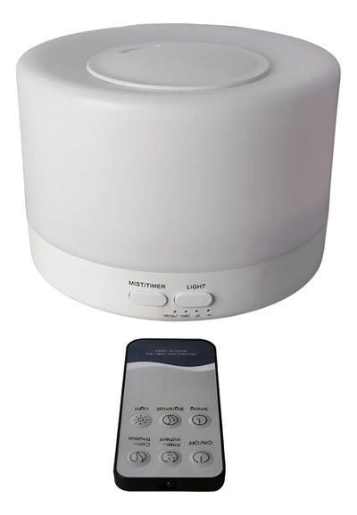 Set Humidificador Vaporizador Esencia Aromatizador Olor Led - Diseño