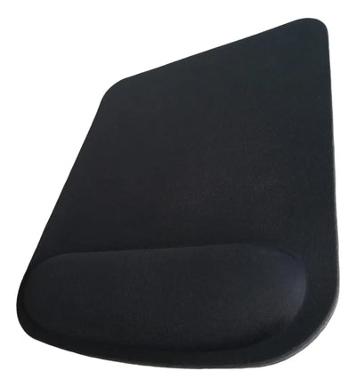Pad Mouse Negro Cuadrado Acolchado En Espuma Viscoelastica