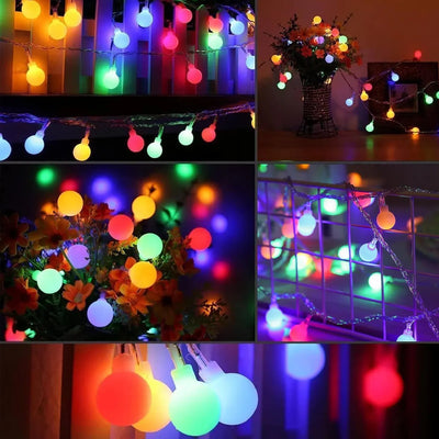 Luces Navideñas Control Remoto App 10m Rgb Secuencial Multicolor