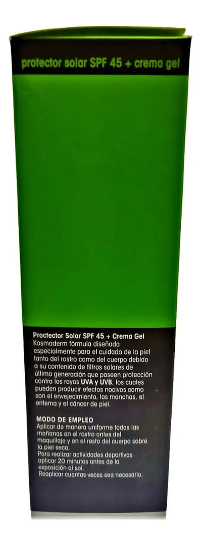 Protector Solar Spf 45 Gel 100g