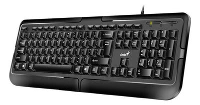 Teclado de una mano Genius QWERTY español color negro