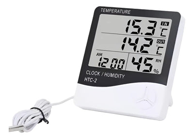Htc2. Termohigrometro Digital Sonda Temp , Humedad, L