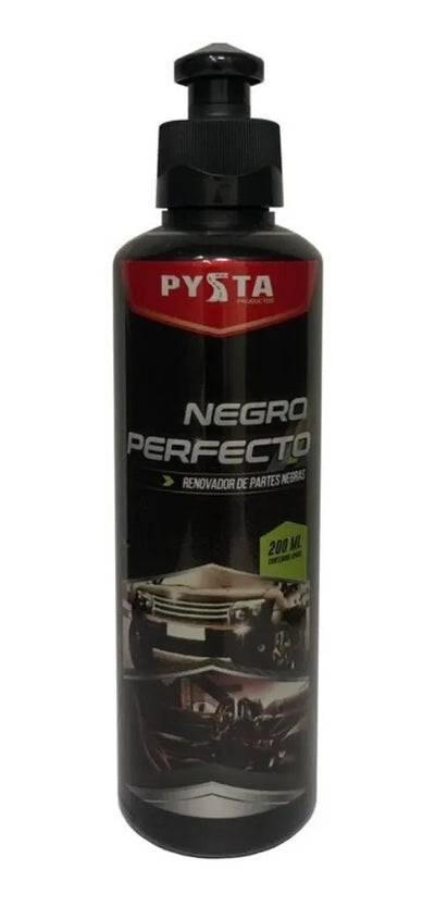 Restaurador De Partes Negras + Cera Superblue Simoniz Negro