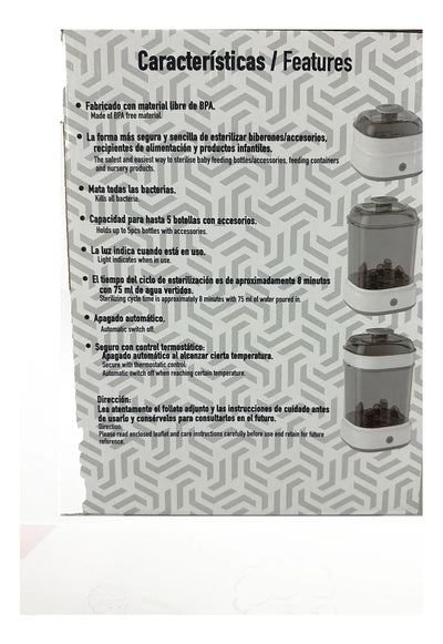 Bebesit Esterilizador Eléctrico 5 Biberones
