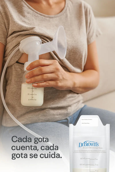 Bolsas Recolectoras Leche Materna 180 Ml Dr Browns Sin Bpa