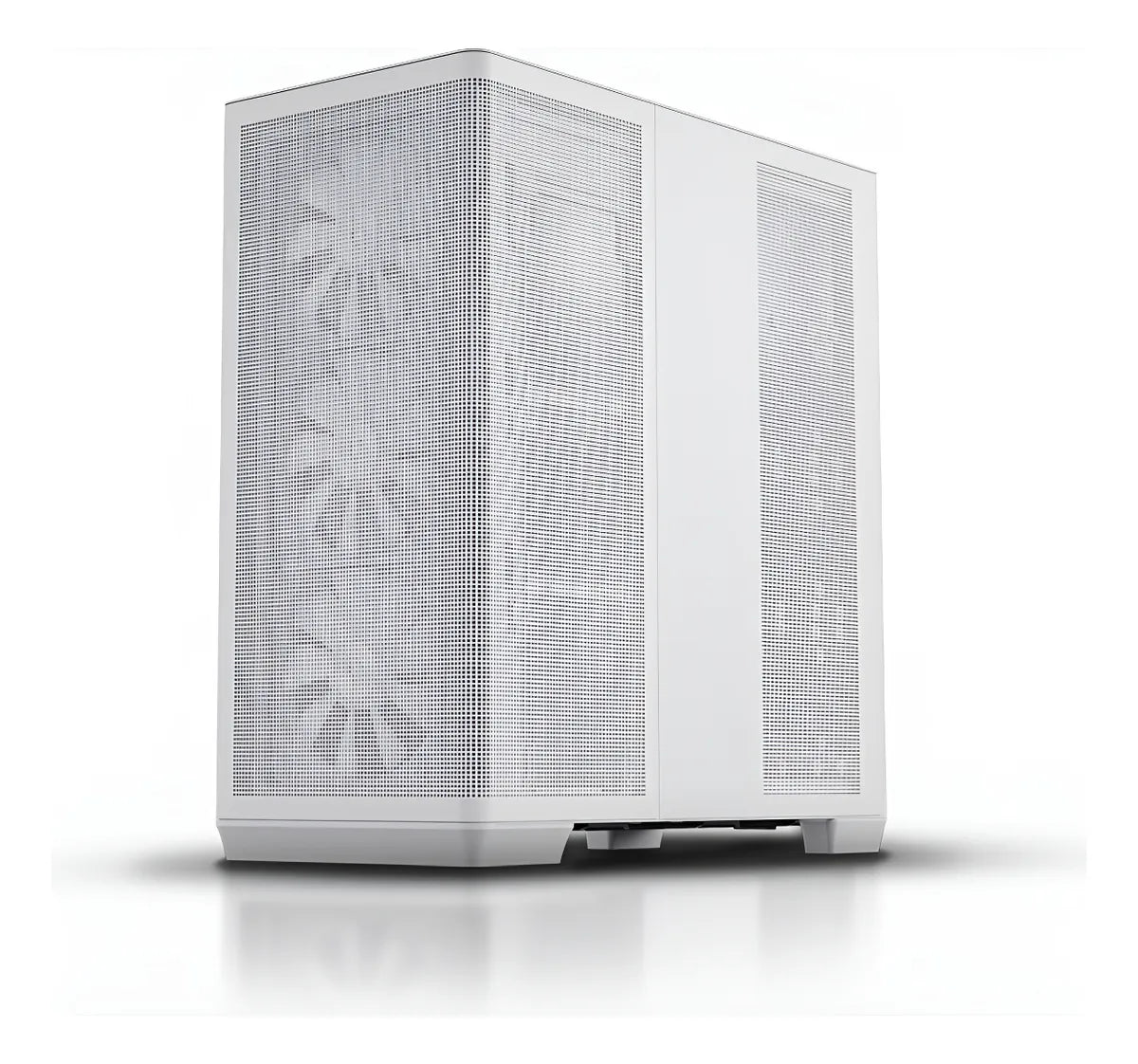 Gabinete Gamer Apnx C1 Blanco Maxima Calidad Alta Gama 4 Fan