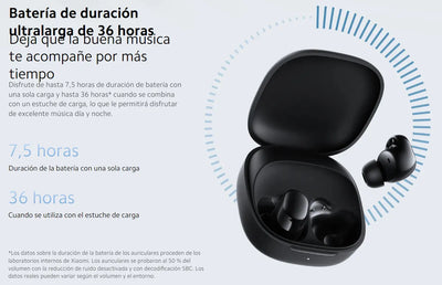 Auriculares Xiaomi Redmi Buds 6 Play Color Blanco