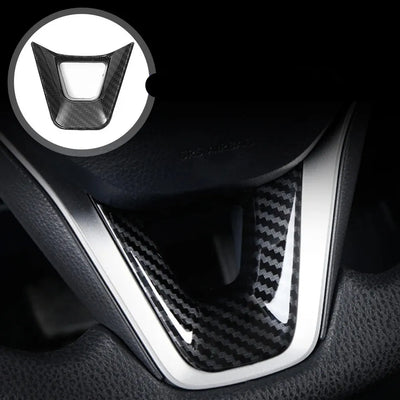 Accesorios Toyota Corolla Cross Rav4 Cubierta Timon Inferior - Fibra Carbon