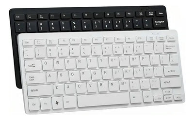 Teclado Alámbrico Aaa-1000 Compatible Con Windows Y Mac Color del teclado Negro