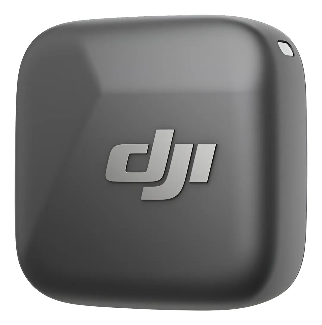 Mini transmisor Dji Mic con clip para micrófono Bluetooth, color negro
