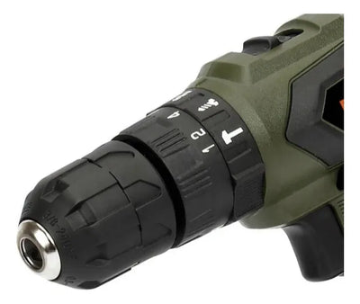 Taladro percutor atornillador inalámbrico de 10mm Bauker SD-GS1041 + accesorio 60Hz