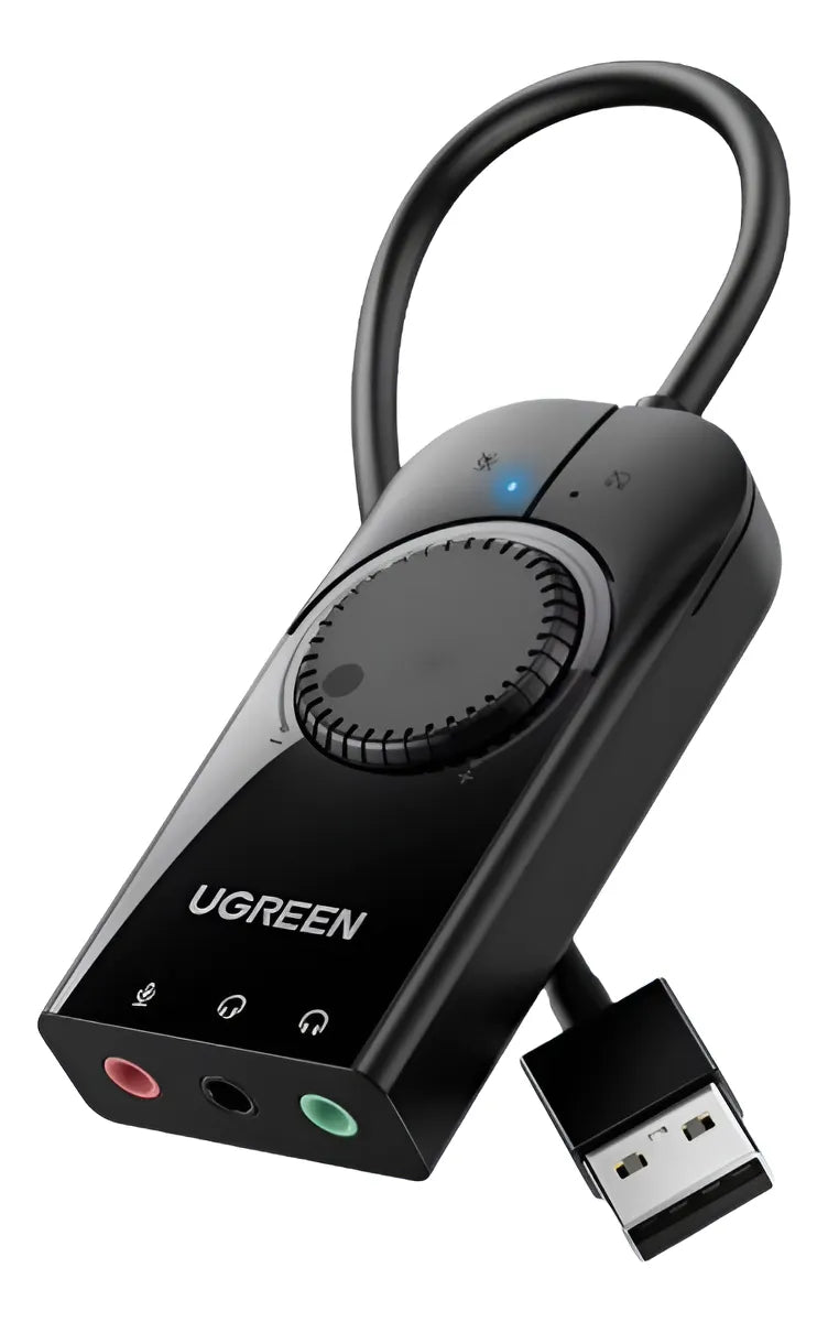 Tarjeta De Sonido Usb Ugreen