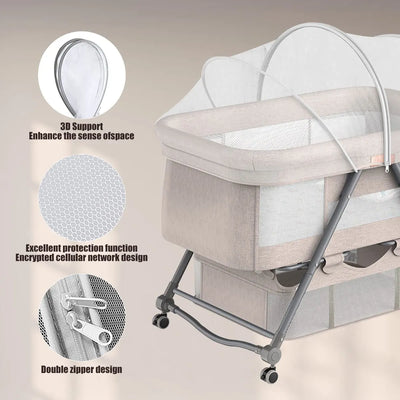 Mosquitera Para Cuna, Cubierta De Moises Duomi Para Cuna, Re