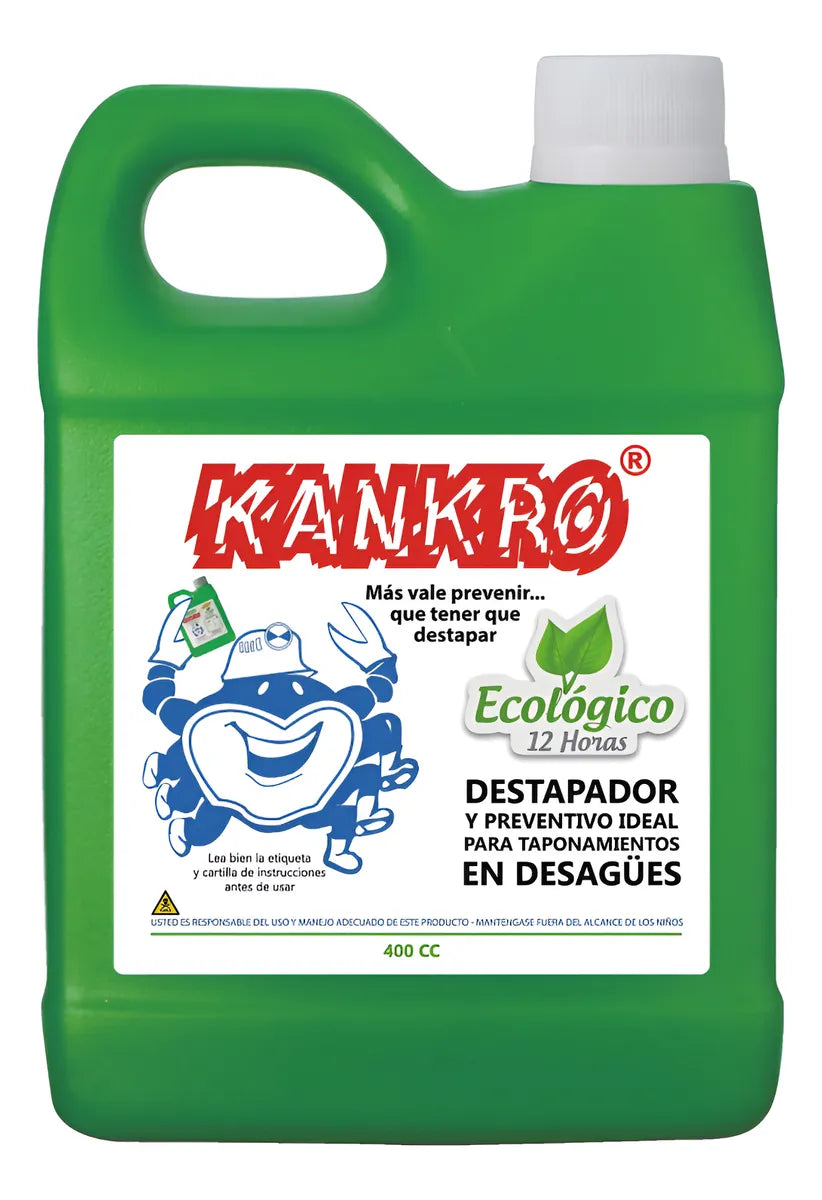 Destapa Cañerías Kankro 400ml