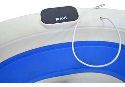 Bañera Bebe Plegable Portátil Lee Priori Color Azul Azul