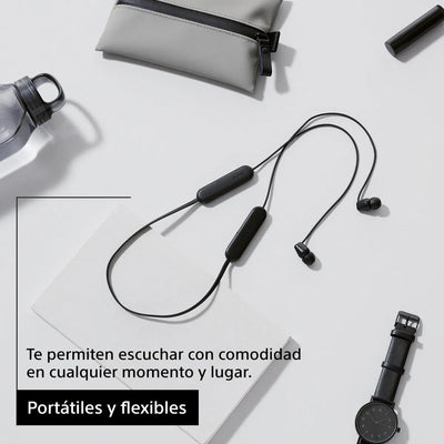 Audífonos Sony Internos Inalámbricos Wi-c100 Color Negro