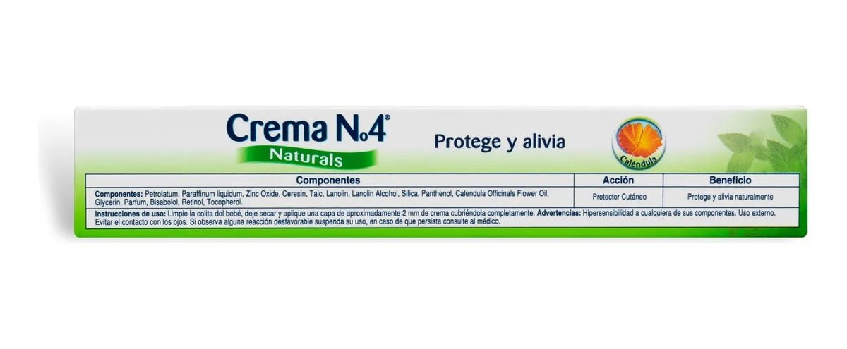 Crema Número 4 Natural Bebés