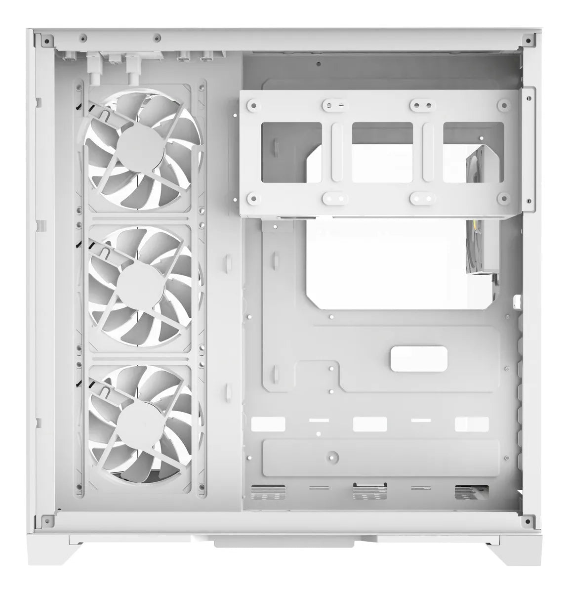 Chasis Iceberg Crystal Edge Blanco X7 Fan Argb Maxi Infinity