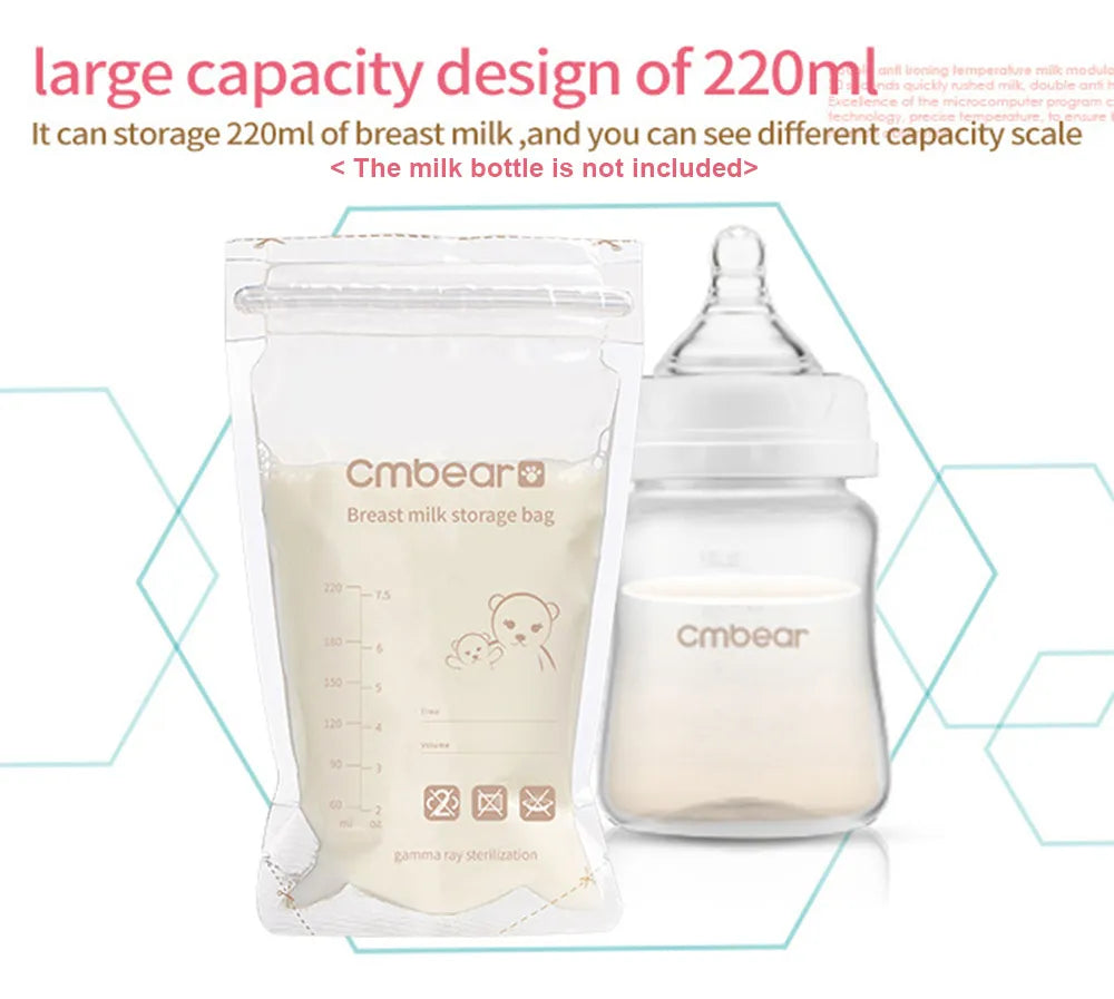 Cmbear Breastmilk Storage 60 unidades