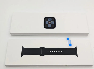 Apple Watch Se Segunda Generación Negro 40mm Negro Fluoroelastómero Negro