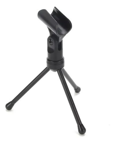 Microfono Condensador Profesional Con Tripode Sf-910 Color Negro