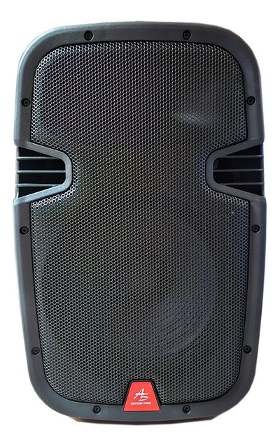 Cabina De Sonido Américan Sound 10 Pulgadas Aspa108x Negro
