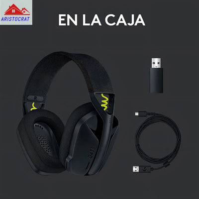 Audífonos Gamer Inalámbricos Logitech G435 Negro