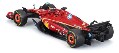 Burago 2024 F1 Ferrari Sf24 #16 Charles Leclerc Fórmula 1:43 Color Rojo