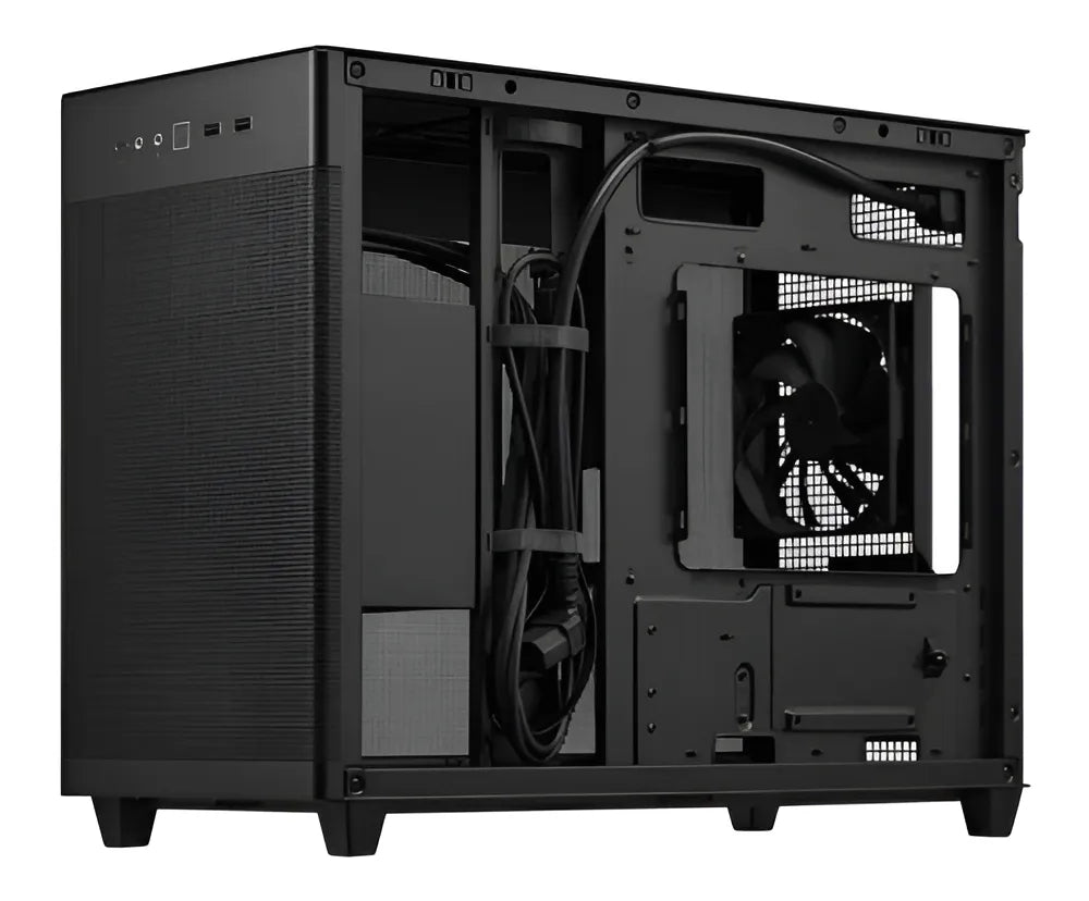 Gabinete Asus Prime Ap201 Usb 3.1 Tipo C Negro Micro Atx