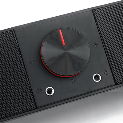 Altavoz Redragon Darknets Gs570 Rgb con barra de sonido, color negro