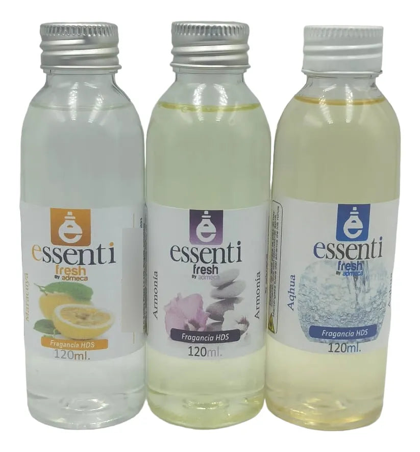 Esencia Hidrosoluble X 3 Unds De 120ml Para Humidificador