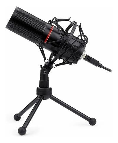 Micrófono Redragon BLAZAR GM300 Condensador Cardioide color negroS