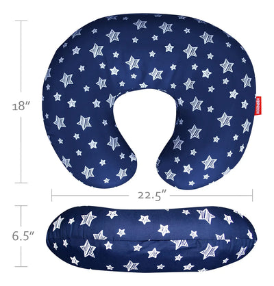 Funda De Almohada De Lactancia Azul Marino Para Bebs Nios, S