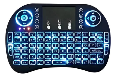 Mini Teclado Inalambrico Smart Tv Android Teclado Negro