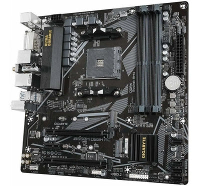 Motherboard Gigabyte B550m Ds3h Ac Amd Am4 Ddr4 Wifi Negro