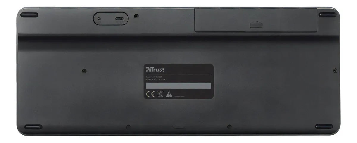 Teclado Trust Sento Para Smart Tv Samsung Color Del Teclado Negro