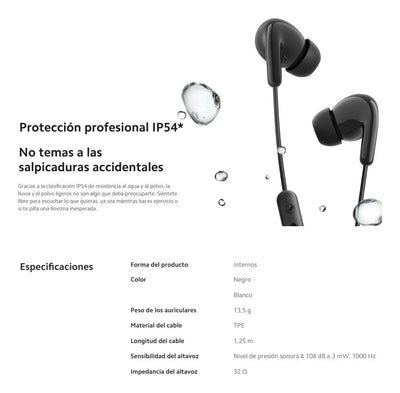 Xiaomi Auriculares Conexión Tipo C / Control Integrado, Wht Blanco