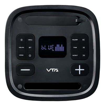 Parlante Recargable X-bit Nova 120w Rms Color Negro