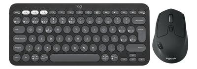 Logitech Combo Multi-dispositivo: Teclado K380s + Mouse M720 Mouse Negro Teclado Negro