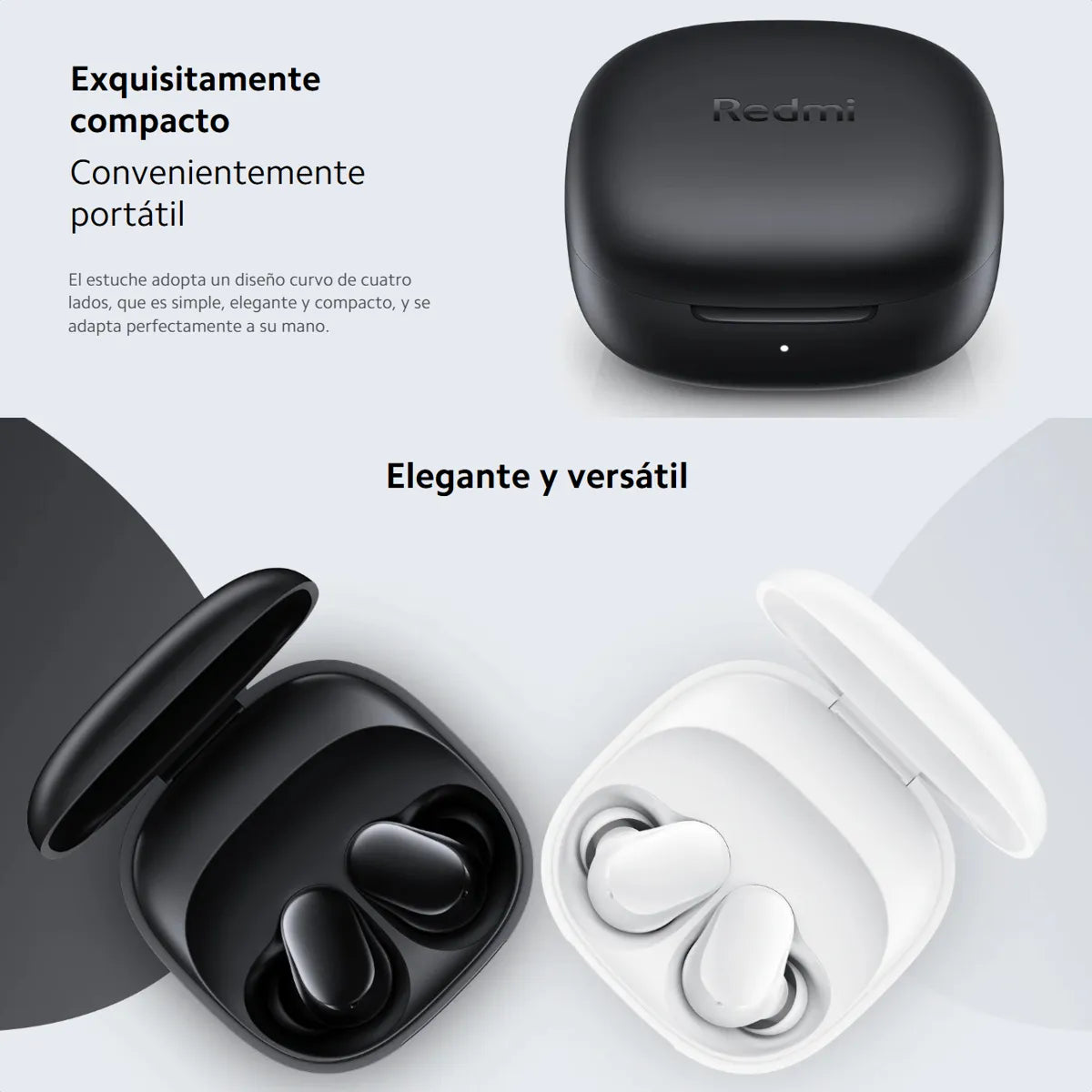 Xiaomi Redmi Buds 6 Play Auriculares Táctil Audifonos Blk Negro