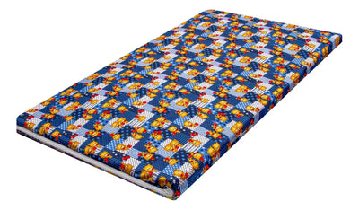Colchoneta Antifluidos Para Bebé Multiusos 70x130 + Color Azul Osos Cariñosos