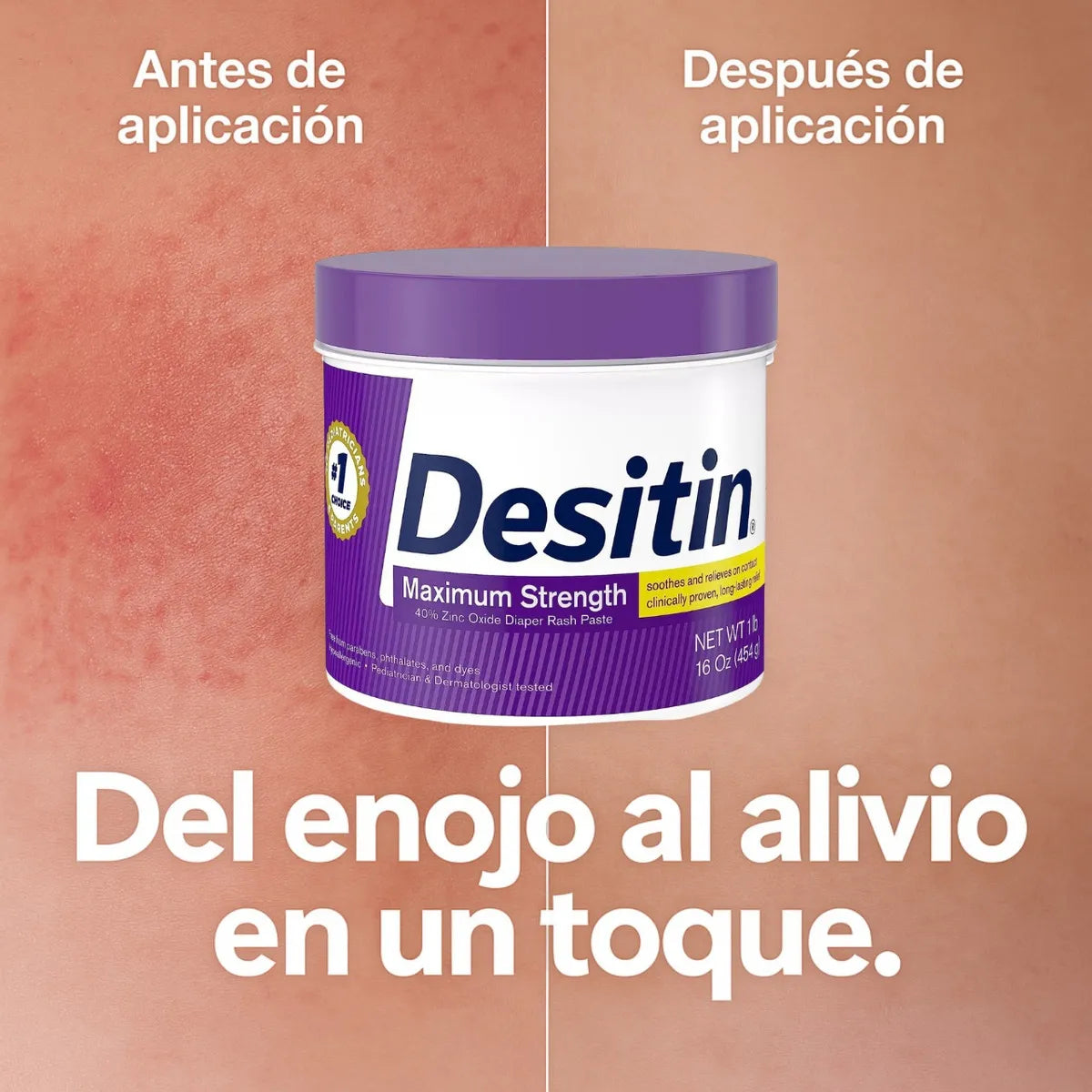 Desitin Crema Morada Original Combo X2